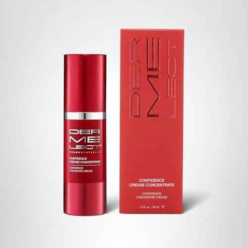 Dermelect Confidence Crease Concentrate- Anti-Aging Serum with Retinol & Hyaluronic to Smooth & Target Fine Lines & Wrinkles, 11 Lines, Frown Lines, Expression Lines, Facial Creases, Crow’s Feet 1 oz