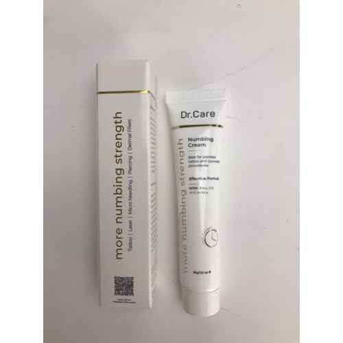 Dr Care Numbing Cream 5% Extra Numbing Strength ? For Before and After Cosmetic Procedure - Ideal for Tattoos, Waxing, Laser, Microneedling ? Best Numbing Cream (1.0 oz - Pack of 1)