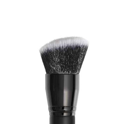 e.l.f. Dual-Ended Cream + Powder Brush, Two-in-One Makeup Brush For Creating A Gorgeous, Airbrushed-looking Complexion, Vegan & Cruelty-free