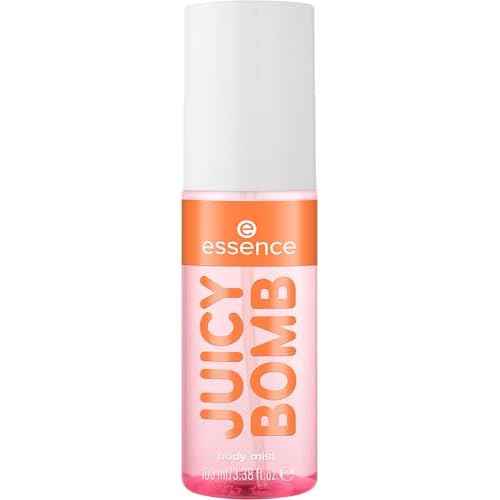 essence | Juicy Bomb Body Mist| Gourmand Caramel with Pistachio & Jasmine | Long-Lasting, Travel-Friendly & Vegan (02 | Caramel Crush)