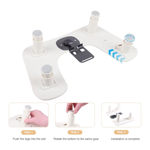 Arm Rest for Nails Tech with Adjustable Base,U shaped Comfortable Manicure Nail Hand Rest Stand Pillow Cushion for Acrylic Nail Art Tech(Black)