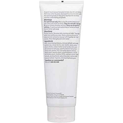 Proactiv MD Exfoliating Face Wash, Gentle and Hydrating Facial Cleanser and Acne Treatment for Sensitive Skin, 6 Oz Clear Unscented