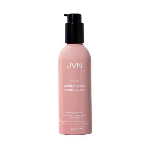 JVN Revive Rapid Repair Bond Gloss, 6 Fl Oz, Hair Shine Gloss Serum and Bond Repair Treatment, Repairs Damaged, Color Treated, or Fragile Hair, Silicone Free