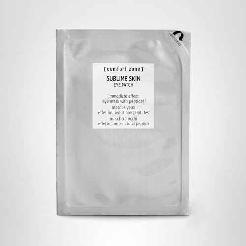 [ Comfort Zone ] Sublime Skin Eye Patches, Refreshing Hydrogel Eye Mask To Reduce Puffiness, 6 CT.