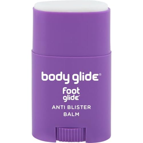 Body Glide Foot Glide Anti Blister Balm | blister prevention for heels, shoes, cleats, boots, socks, and sandals | Use on toes, heel, ankle, arch, sole and ball of foot | 0.8oz