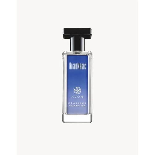 Avon Classics Night Magic Cologne, 1.7 oz ? Woody Floral Scent with Neroli, Jasmine & Musk | Non Toxic Body Perfume