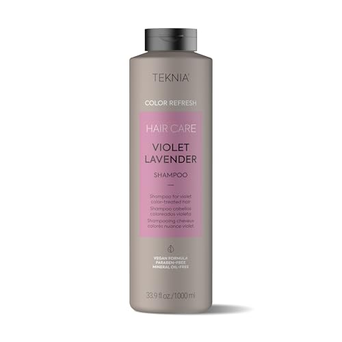 LAKM? Teknia Violet Lavender Color Refresh Shampoo, Color Depositing Shampoo for Purple Hair, 33.8 Fl Oz