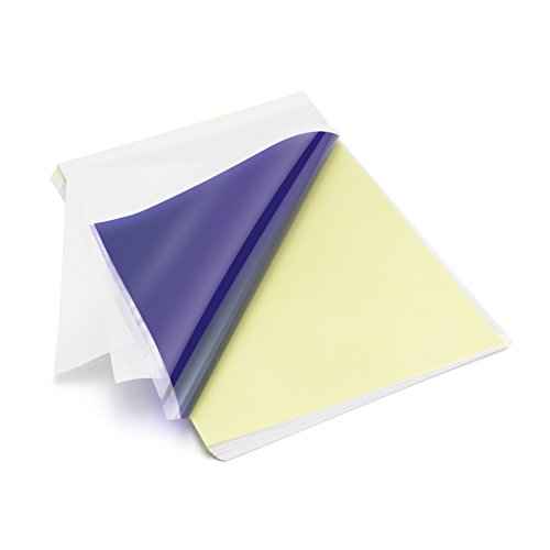 Life Basis Tattoo Transfer Paper 100 Sheets Stencil Transfer Paper for Tattooing A4 Size for Tattoo Copier Machine