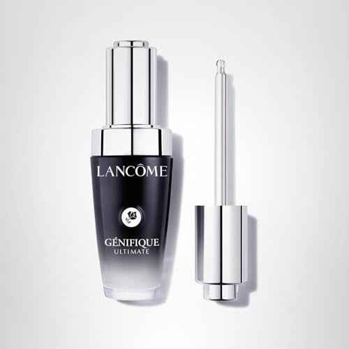 Lancôme Génifique Ultimate Dual Recovery Face Serum- Anti-Aging Serum Visibly Improves Fine Lines, Rough Texture, Plumpness and Even Skintone - with Beta Glucan and, Hyaluronic Acid - 1 Fl Oz
