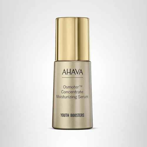 AHAVA Osmoter Concentrate Moisturizing Serum - Lightweight Concentrated Serum to Boost Youthfulness & Radiance from within, Enhance Hydration, with Argan Oil, Hyaluronic Acid & Osmoter X3, 1 Fl.Oz