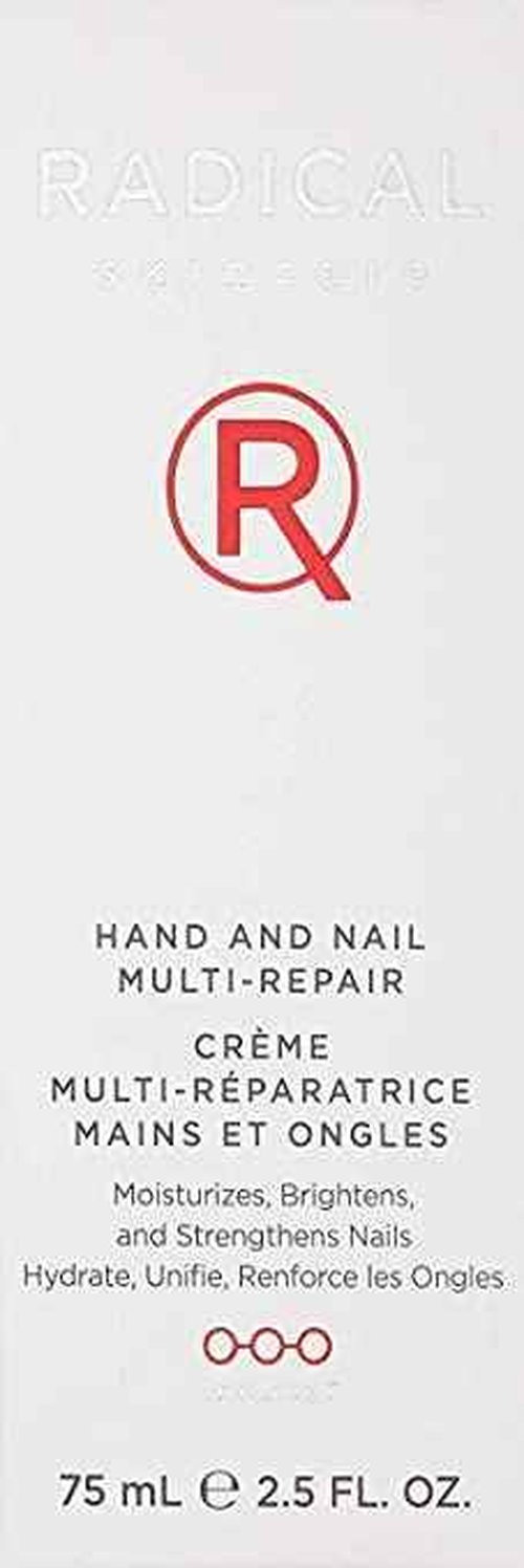 Radical Skincare Hand & Nail Multi Repair Creme - Provide Moisture & Fight Aging | Strengthens Nails & Cuticles | For All Skin Types Including Sensitive Skin | Cruelty & Paraben Free (2.5 oz, 2 Pack)