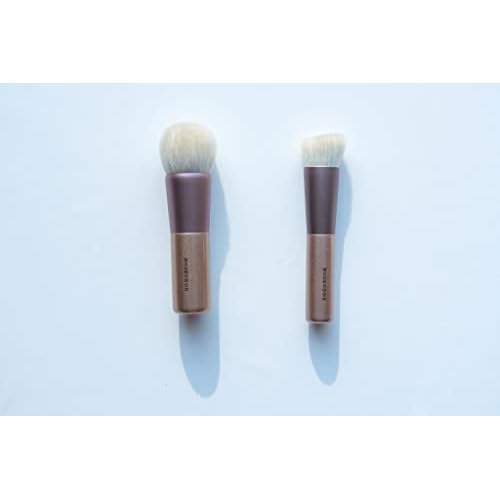 BZ-1 Foundation Brush Finest Makeup Brush for Liquid, Cream, and Powder from Japan Brush Maker