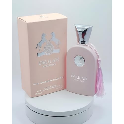 Lattafa Maison Alhambra Delilah Pour Femme Eau de Parfum Spray for Women, 3.4 Ounce / 100 ml