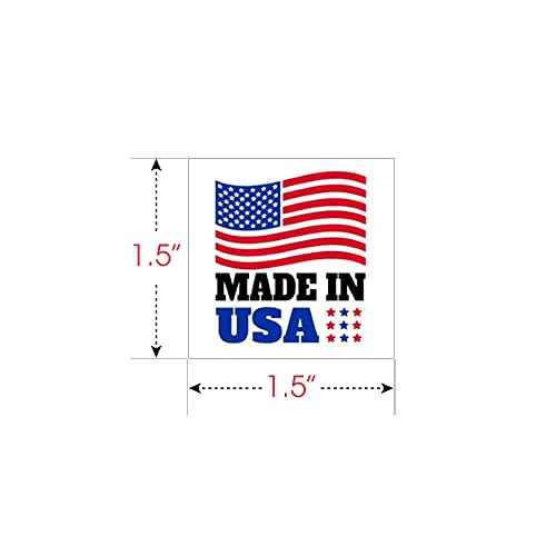 ArtCreativity American USA Patriotic Individual Tattoos for Kids (Pack of 144) Non-Toxic 1.5 Inch Pre-Cut Temporary Tattoos - Red White and Blue, July 4th Labor Day Tattoo Party Favors and Accessories