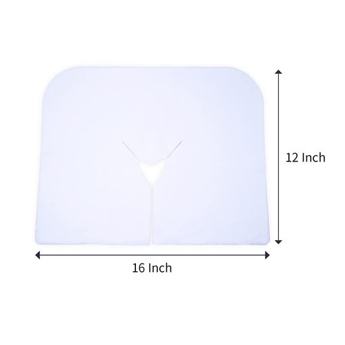 Disposable Headrest Covers Soft Face Cradle Covers Non-Sticking for Massage Tables & Chairs 50Grams (500CT)
