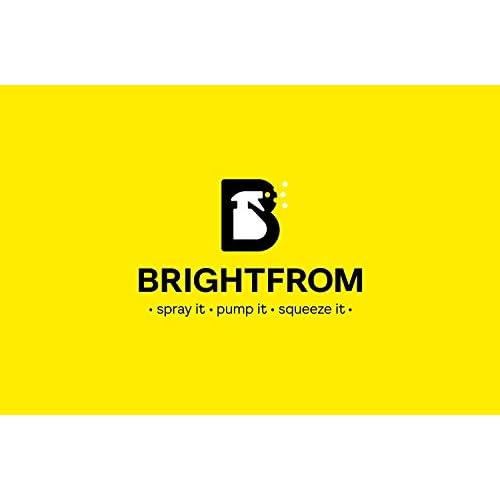 BRIGHTFROM Universal Dispensing Pump, Perfect for Shampoo & Conditioner 1 L (33.8 OZ) - Fits Most Bottles or Any Refillable Bottles from 12oz to 33.8oz with 28/410 Neck Size, Black (Pack of 2)