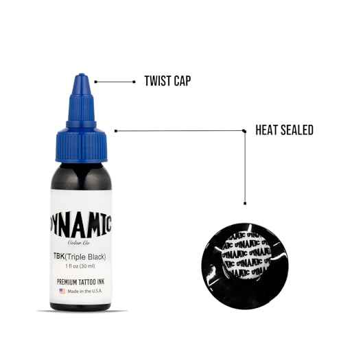 Dynamic Color Co Triple Black Ink Bottle 1oz