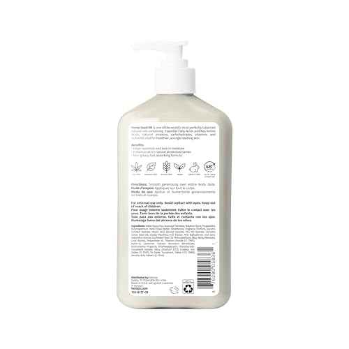 Hempz Spun Sugar & Vanilla Bean Body Lotion, Hydrating Moisturizer for Body, Hand & Feet 17 fl.oz.