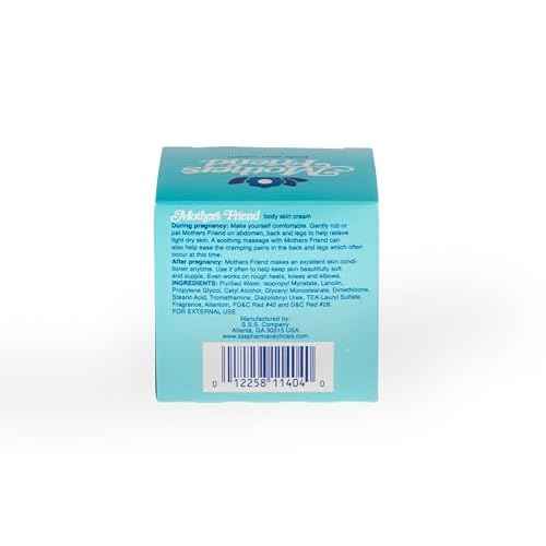 1 Pack of Mothers Friend Body and Skin Cream, for Stretched Tight and Dry Skin of Pregnancy