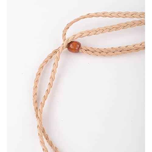 Jumwrit Bohemian Feather Headband Indian Gypsy Headpiece Adjustable Tassel Hairband Hippie Accessories for Women Girls