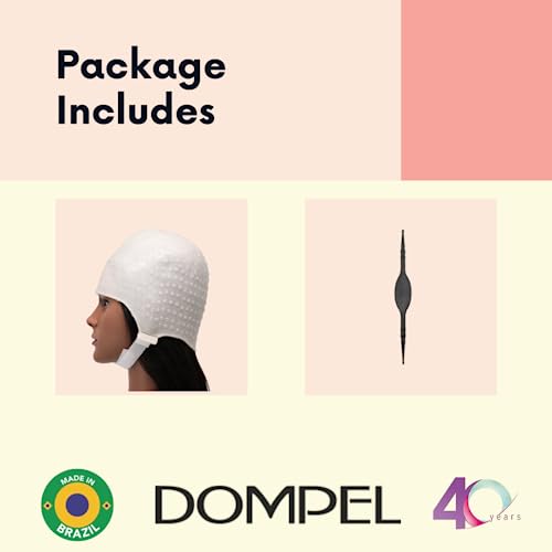 Dompel Silicone Highlight Hair Cap | Reusable Professional Silicone Cap | Special for Hair Dyeing | Model 233 CA 1 UND