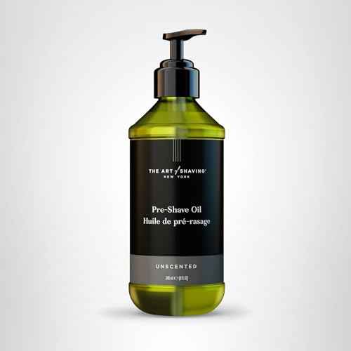 The Art Of Shaving Unscented Pre-Shave Oil For Men – Clinically Tested For Sensitive Skin – Improves Razor Glide For a Close, Comfortable Shave – 8.1 oz