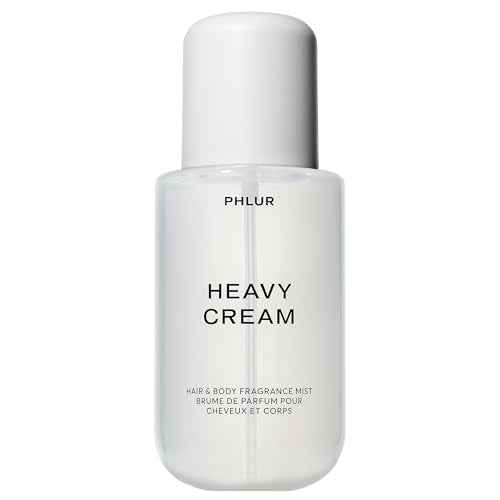 PHLUR Heavy Cream Body Mist ? Hair and Body Mist & Body Spray Marshmallow, Whipped Cream, Jasmine, Coconut & Vanilla Body Spray (8 FL Oz)