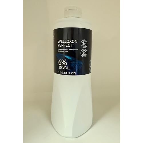 Welloxon Perfect 20 Volume / 6% Cream Developer 33.8oz, for Koleston Perfect Hair Color, Toning and Root Touch-ups