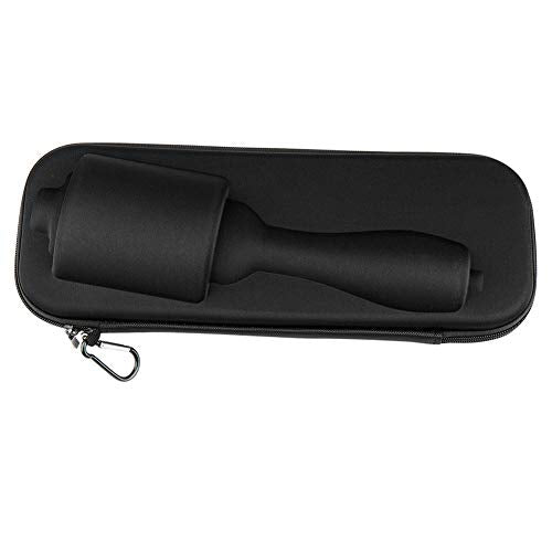 Brappo Hard Portable Travel Case compatibility Revlon One-Step Volumizer Original 1.0 Hair Dryer and Hot Air Brush.(Case Only) (Black)