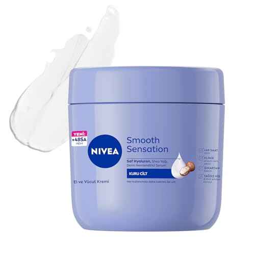 Nivea Irresistibly Smooth Body Cream Dry Skin Shea Butter 400 ml