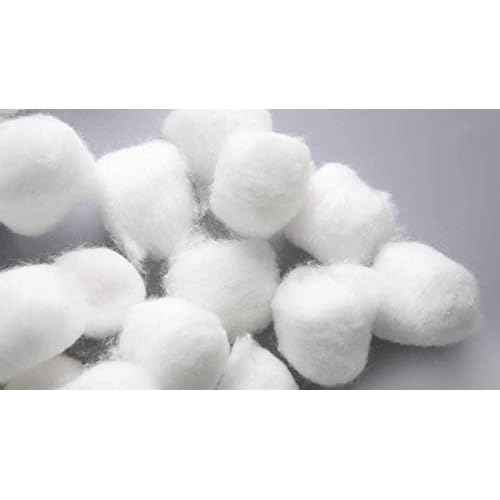 Perfect Stix - Perfect Stix M Cotton Balls- 1000ct- 1M Medium Cotton Balls 2 Packs of 500. Total 1000