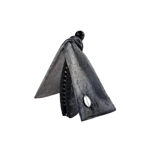 EVITA PERONI Banana Clip with Twistable Wings, Fabric Ponytail Holder Hair Clips for Thick Curly Hair Large Claw Clips Elegant Hair Accessories for Women, Silver Gray
