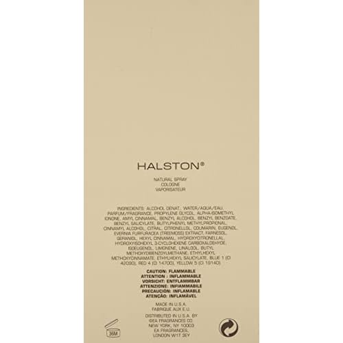 Halston Women's Cologne, Alcohol Free Spray, 3.4 Fl Oz