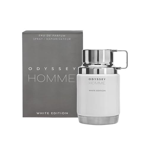Armaf Odyssey Homme White Edition for Men Eau de Parfum Spray, 3.4 Ounce
