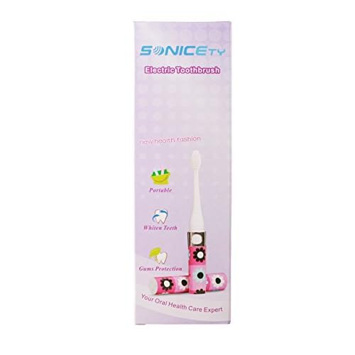 Electric Toothbrush HI-923 Flower Polka Dot (Portable/Travel Size)