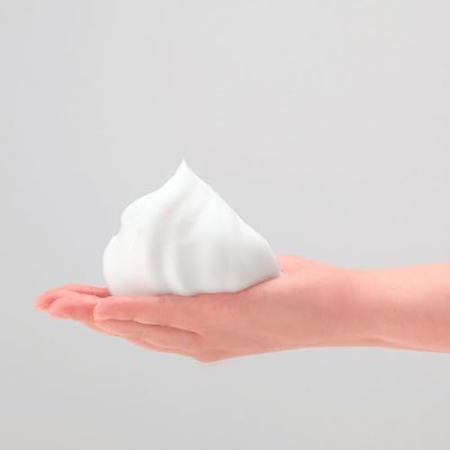 FANCL Foaming Net ? Japanese Double-Layer Facial Cleansing Foam Net, Creates Rich Fine Lather for Face Wash, Additive-Free Skincare Tool with Hanging Loop