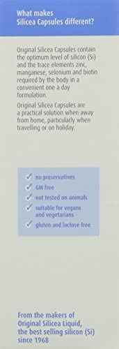 Hubner Silicea for Hair Skin and Nails - Pack of 60 Capsules