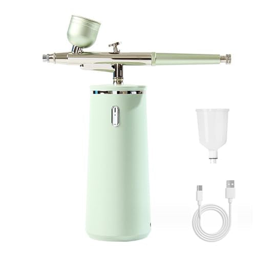 Facial Oxygen Spray Machine - High Pressure Nano Facial Steamer with 0.3mm Nozzle - Rechargeable Portable Nano Mist Injector Sprayer for Deep Moisturizing Face Skincare