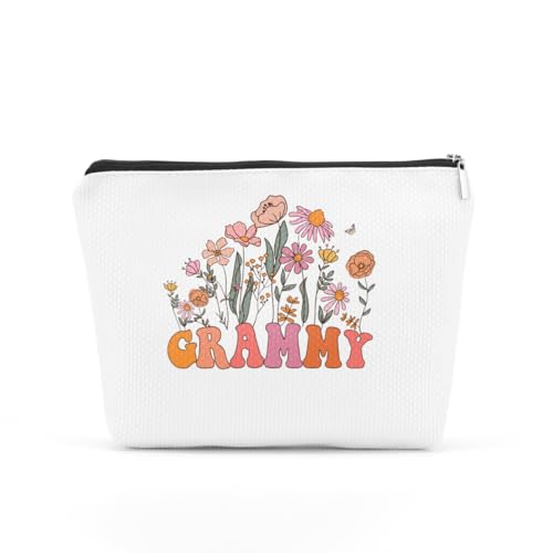 Grammy Gift Ideas Grandma Gifts Cosmetic Bag Gifts for Grandma Women Granny Gigi Makeup Bag Travel Organizer Grandmother Gifts Grammy Appreciation Gifts Mothers Day Retirement Grandma Birthday Gifts