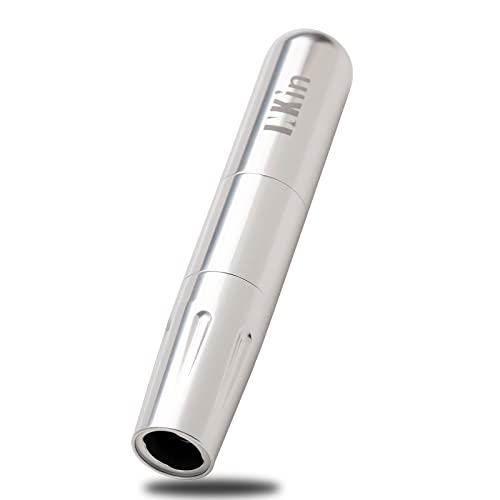 INKin Tattoo Gun for Beginners, Permanent Makeup Rotary Tattoo Machine Liner and Shaders (TH014 Silver)