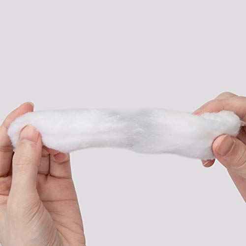 Hedume 500 Count Super Jumbo Cotton Balls, Pure Cotton, Biodegradable Jumbo Absorbent Cotton Balls, Fragrance & Chlorine-Free, Organic Cotton Balls (5 Pack ¡¿ 100 Count)