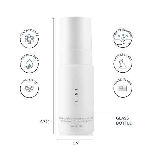 NAELI Anti Aging Tinted Moisturizer SPF 50, Mineral Sunscreen for Face with Zinc Oxide, Peptides & Ceramides, Natural Hydrating Universal Tint - 1.4 oz