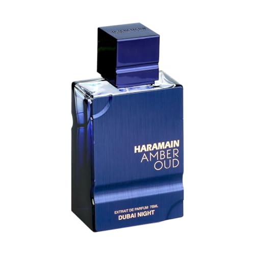 Al Haramain Amber Oud - Dubai Night - Cologne for Men and Women - Bergamot, Tonka Bean Fragrances - Long Lasting Perfume for Men and Women - 2.5 oz