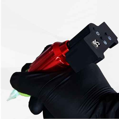 Dragoart 1500mAh WX-2 Tattoo Battery, RCA for Wireless Tattoo Machine Tattoo Pen, 5-12V USB Charging LED Display, Lightweight Portable Tattoo Power Supply for Rotary Tattoo Machine Pen