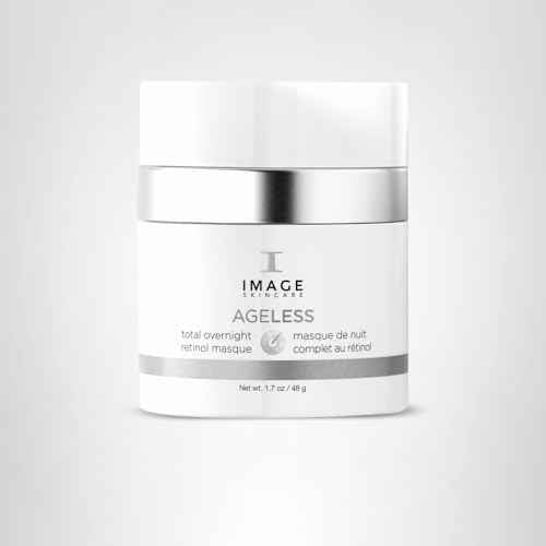 IMAGE Skincare, AGELESS Total Overnight Retinol Masque, Facial Mask for Firming with Marine Collagen and Peptides, 1.7 oz