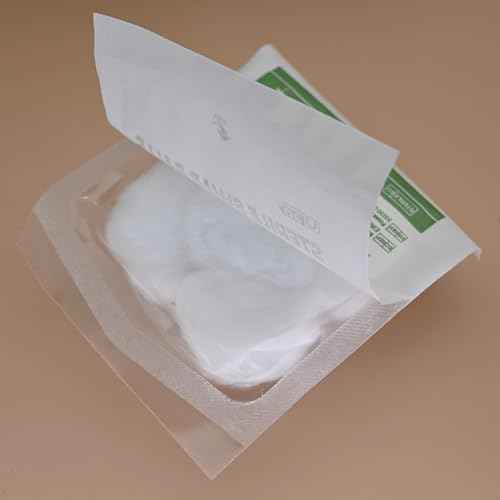 Cotton Sterile Wound Care Swabs - Individually Packaged, Sterilized (Cotton Balls (XL) (5pcs/Pack)), 1 Box