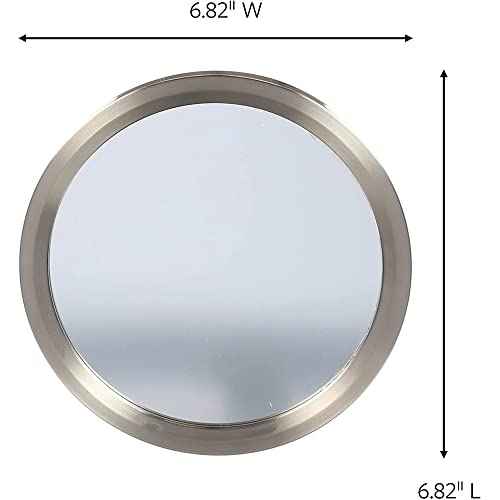 Command Bath Mirror, 2-Pack of 1 Mirror and 2 Water-Resistant Command Strips, Damage Free Bathroom Organization