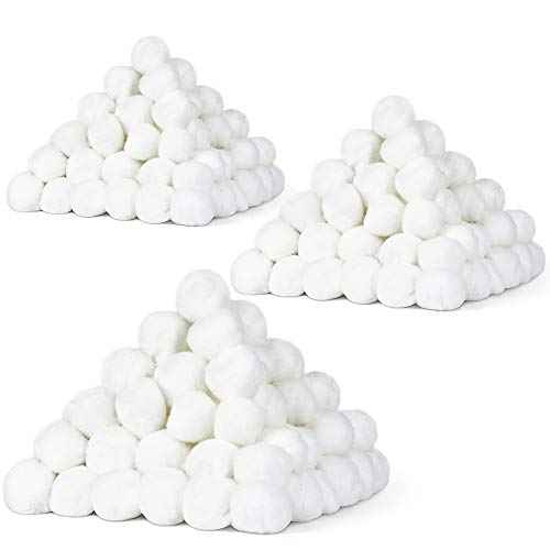 DecorRack 300 Small Cotton Balls for Make-Up, Nail Polish Removal, Pet Care, Applying Oil Lotion or Powder, Made from 100% Pure & Natural Cotton, Soft and Absorbent for Household Needs (300 Count)
