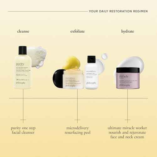 philosophy purity made simple one-step facial cleanser- with meadowfoam seed oil gently cleanses & melts away dirt, oil & stubborn makeup paraben-free face wash