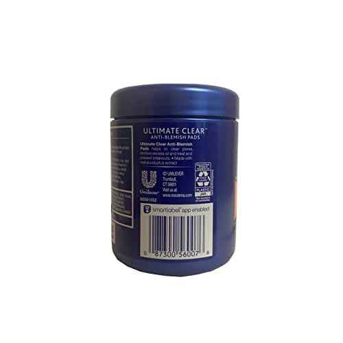 Noxzema Triple Clean Anti-Blemish Pads 90 Ct (Quantity of 5)